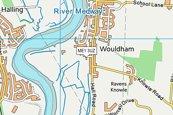 ME1 3UZ map - OS VectorMap District (Ordnance Survey) ME1 3UZ map - OS VectorMap District (Ordnance Survey)