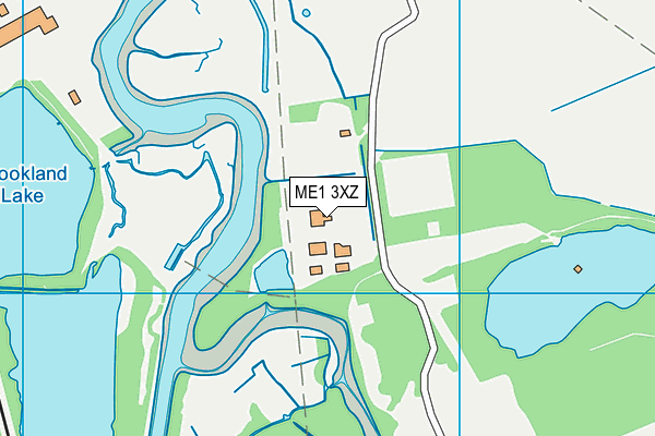 ME1 3XZ map - OS VectorMap District (Ordnance Survey) ME1 3XZ map - OS VectorMap District (Ordnance Survey)