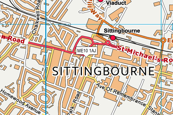 ME10 1AJ map - OS VectorMap District (Ordnance Survey) ME10 1AJ map - OS VectorMap District (Ordnance Survey)