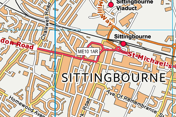 ME10 1AR map - OS VectorMap District (Ordnance Survey) ME10 1AR map - OS VectorMap District (Ordnance Survey)