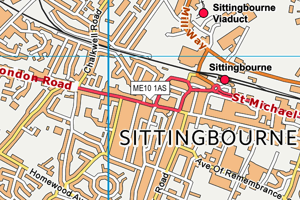 ME10 1AS map - OS VectorMap District (Ordnance Survey) ME10 1AS map - OS VectorMap District (Ordnance Survey)