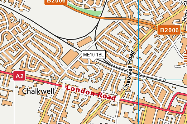 ME10 1BL map - OS VectorMap District (Ordnance Survey) ME10 1BL map - OS VectorMap District (Ordnance Survey)