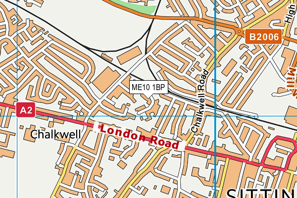 ME10 1BP map - OS VectorMap District (Ordnance Survey) ME10 1BP map - OS VectorMap District (Ordnance Survey)