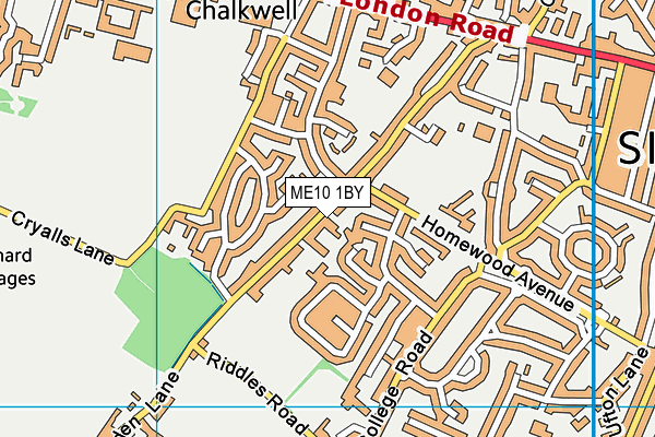 ME10 1BY map - OS VectorMap District (Ordnance Survey) ME10 1BY map - OS VectorMap District (Ordnance Survey)