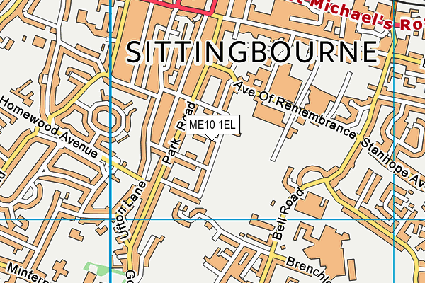 ME10 1EL map - OS VectorMap District (Ordnance Survey) ME10 1EL map - OS VectorMap District (Ordnance Survey)