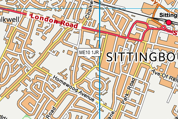 ME10 1JR map - OS VectorMap District (Ordnance Survey) ME10 1JR map - OS VectorMap District (Ordnance Survey)