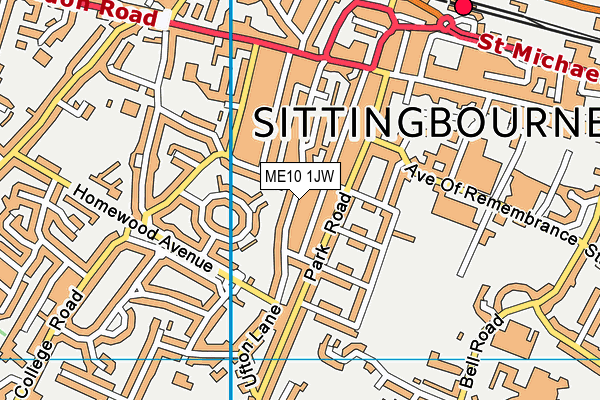 ME10 1JW map - OS VectorMap District (Ordnance Survey) ME10 1JW map - OS VectorMap District (Ordnance Survey)