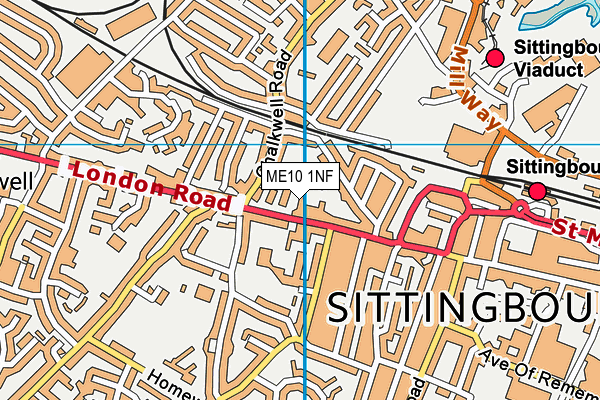 ME10 1NF map - OS VectorMap District (Ordnance Survey) ME10 1NF map - OS VectorMap District (Ordnance Survey)