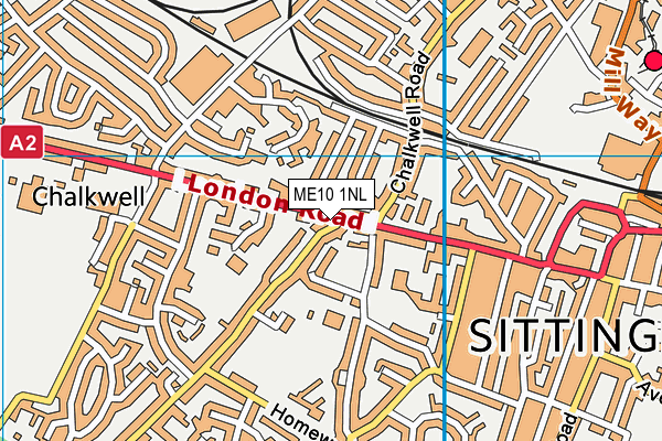 ME10 1NL map - OS VectorMap District (Ordnance Survey) ME10 1NL map - OS VectorMap District (Ordnance Survey)