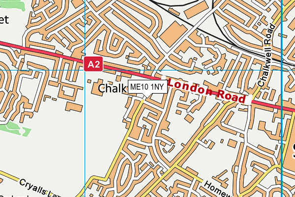 ME10 1NY map - OS VectorMap District (Ordnance Survey) ME10 1NY map - OS VectorMap District (Ordnance Survey)