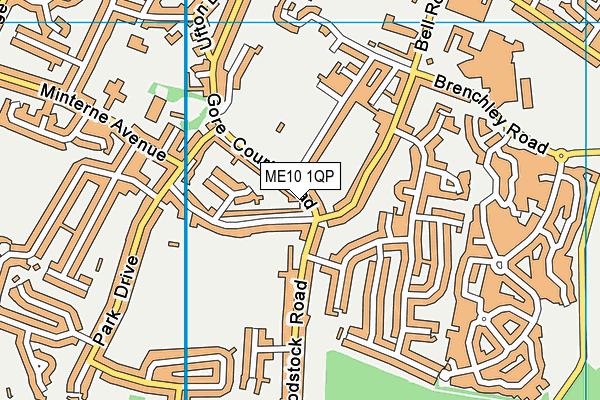 ME10 1QP map - OS VectorMap District (Ordnance Survey) ME10 1QP map - OS VectorMap District (Ordnance Survey)
