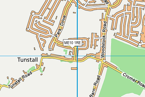 ME10 1RE map - OS VectorMap District (Ordnance Survey) ME10 1RE map - OS VectorMap District (Ordnance Survey)