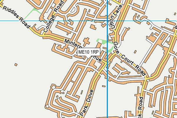 ME10 1RP map - OS VectorMap District (Ordnance Survey) ME10 1RP map - OS VectorMap District (Ordnance Survey)