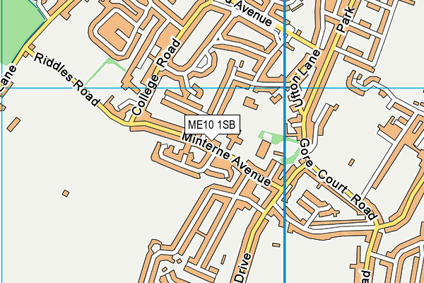 ME10 1SB map - OS VectorMap District (Ordnance Survey) ME10 1SB map - OS VectorMap District (Ordnance Survey)