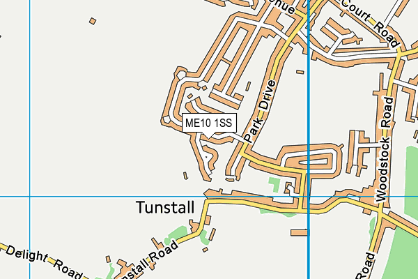 ME10 1SS map - OS VectorMap District (Ordnance Survey) ME10 1SS map - OS VectorMap District (Ordnance Survey)