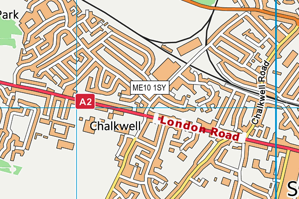 ME10 1SY map - OS VectorMap District (Ordnance Survey) ME10 1SY map - OS VectorMap District (Ordnance Survey)