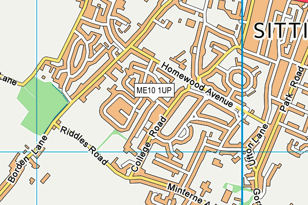 ME10 1UP map - OS VectorMap District (Ordnance Survey) ME10 1UP map - OS VectorMap District (Ordnance Survey)