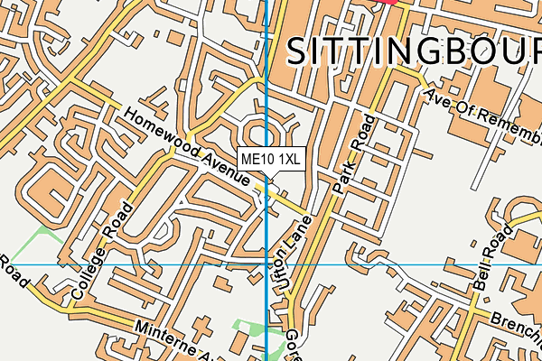 ME10 1XL map - OS VectorMap District (Ordnance Survey) ME10 1XL map - OS VectorMap District (Ordnance Survey)