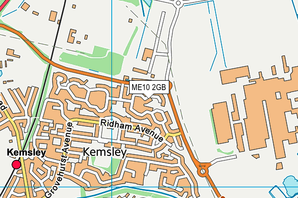 ME10 2GB map - OS VectorMap District (Ordnance Survey) ME10 2GB map - OS VectorMap District (Ordnance Survey)