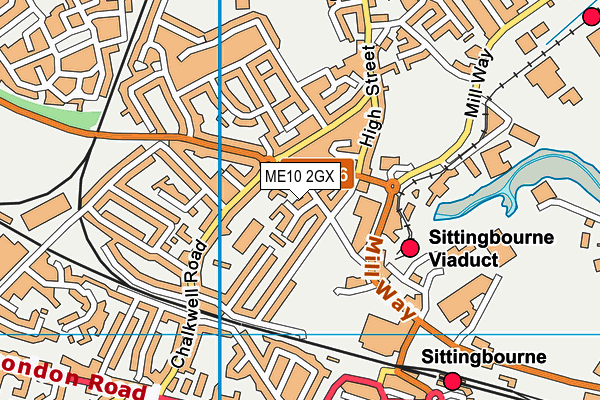 ME10 2GX map - OS VectorMap District (Ordnance Survey) ME10 2GX map - OS VectorMap District (Ordnance Survey)