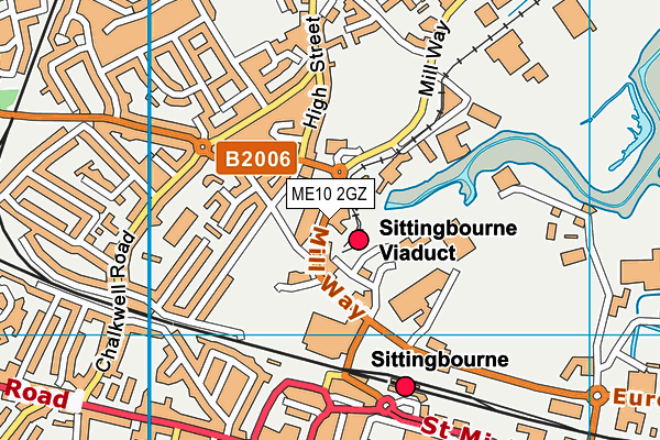 ME10 2GZ map - OS VectorMap District (Ordnance Survey) ME10 2GZ map - OS VectorMap District (Ordnance Survey)