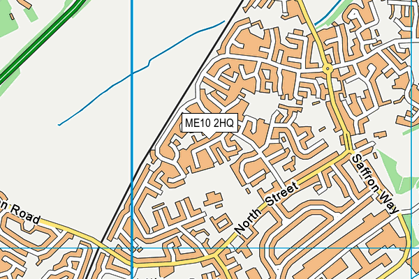 ME10 2HQ map - OS VectorMap District (Ordnance Survey) ME10 2HQ map - OS VectorMap District (Ordnance Survey)