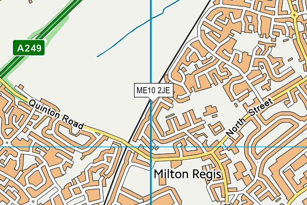 ME10 2JE map - OS VectorMap District (Ordnance Survey) ME10 2JE map - OS VectorMap District (Ordnance Survey)