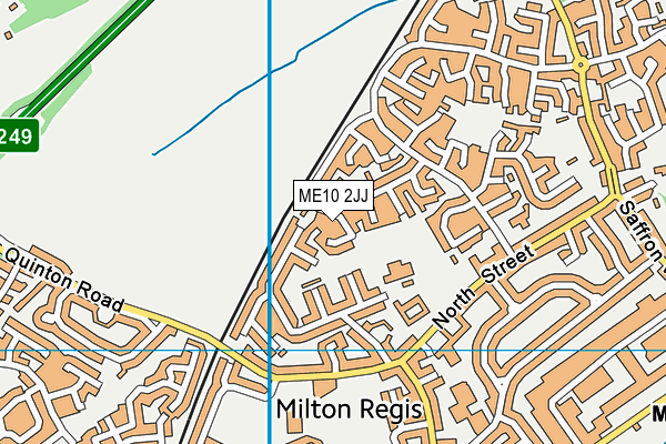 ME10 2JJ map - OS VectorMap District (Ordnance Survey)