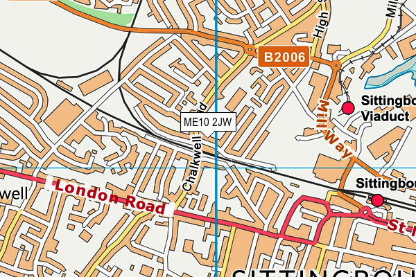 ME10 2JW map - OS VectorMap District (Ordnance Survey) ME10 2JW map - OS VectorMap District (Ordnance Survey)