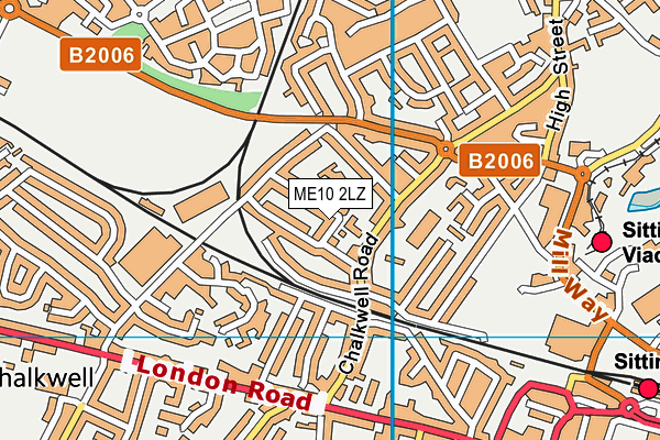 ME10 2LZ map - OS VectorMap District (Ordnance Survey) ME10 2LZ map - OS VectorMap District (Ordnance Survey)