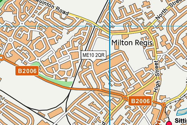 ME10 2QR map - OS VectorMap District (Ordnance Survey) ME10 2QR map - OS VectorMap District (Ordnance Survey)
