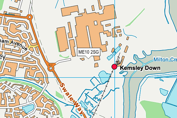 ME10 2SG map - OS VectorMap District (Ordnance Survey) ME10 2SG map - OS VectorMap District (Ordnance Survey)