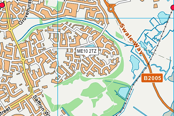 ME10 2TZ map - OS VectorMap District (Ordnance Survey) ME10 2TZ map - OS VectorMap District (Ordnance Survey)