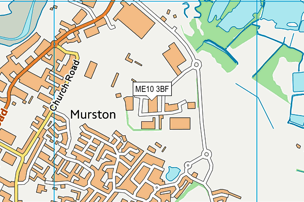 ME10 3BF map - OS VectorMap District (Ordnance Survey) ME10 3BF map - OS VectorMap District (Ordnance Survey)