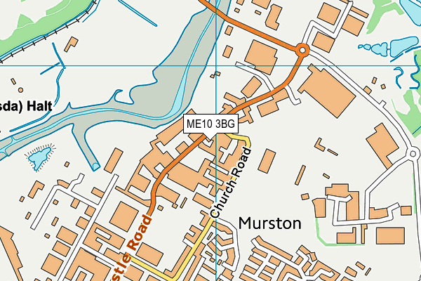 ME10 3BG map - OS VectorMap District (Ordnance Survey) ME10 3BG map - OS VectorMap District (Ordnance Survey)