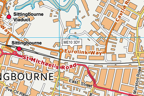 ME10 3DY map - OS VectorMap District (Ordnance Survey) ME10 3DY map - OS VectorMap District (Ordnance Survey)