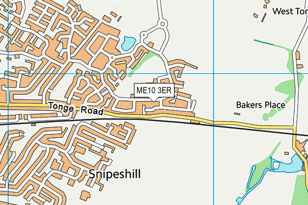 ME10 3ER map - OS VectorMap District (Ordnance Survey) ME10 3ER map - OS VectorMap District (Ordnance Survey)
