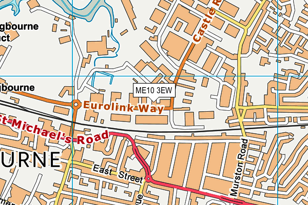 ME10 3EW map - OS VectorMap District (Ordnance Survey) ME10 3EW map - OS VectorMap District (Ordnance Survey)