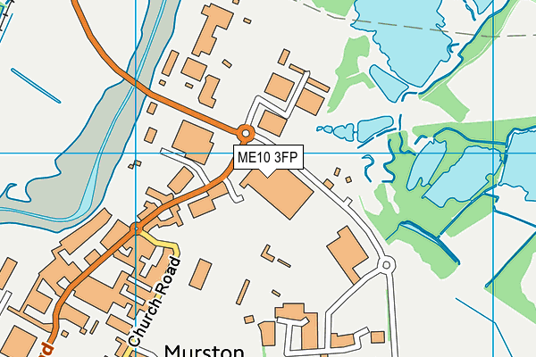 ME10 3FP map - OS VectorMap District (Ordnance Survey) ME10 3FP map - OS VectorMap District (Ordnance Survey)