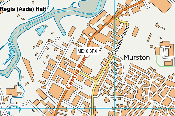 ME10 3FX map - OS VectorMap District (Ordnance Survey) ME10 3FX map - OS VectorMap District (Ordnance Survey)