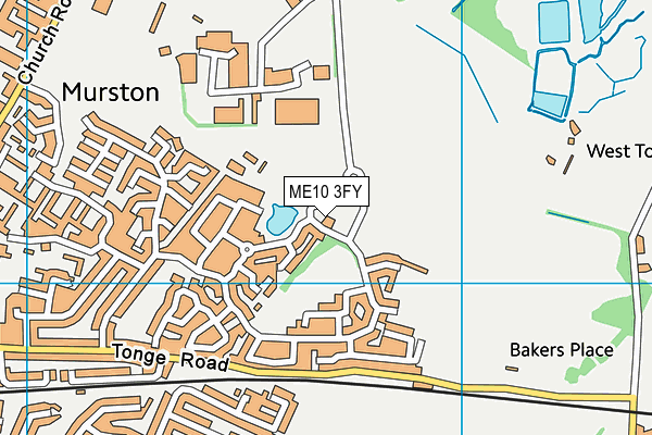 ME10 3FY map - OS VectorMap District (Ordnance Survey) ME10 3FY map - OS VectorMap District (Ordnance Survey)