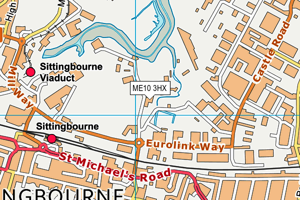 ME10 3HX map - OS VectorMap District (Ordnance Survey) ME10 3HX map - OS VectorMap District (Ordnance Survey)