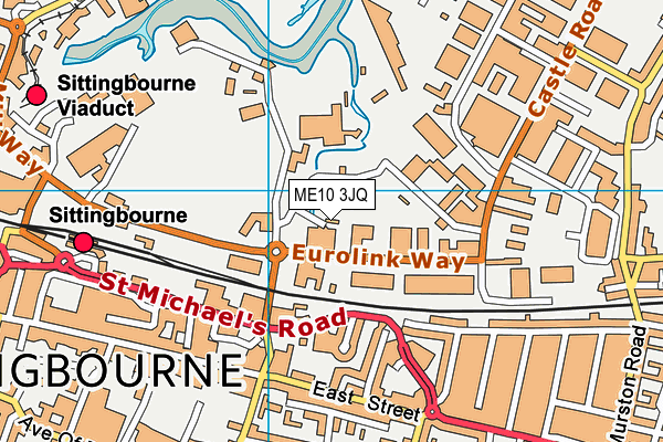 ME10 3JQ map - OS VectorMap District (Ordnance Survey) ME10 3JQ map - OS VectorMap District (Ordnance Survey)