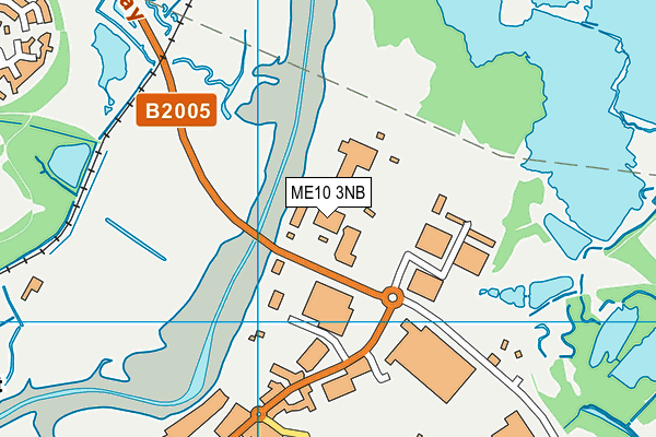 ME10 3NB map - OS VectorMap District (Ordnance Survey) ME10 3NB map - OS VectorMap District (Ordnance Survey)