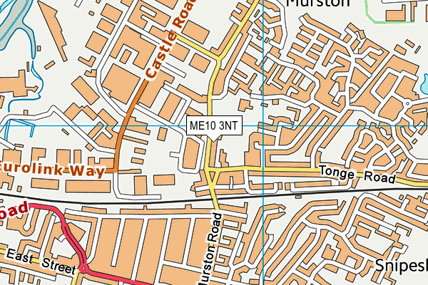 ME10 3NT map - OS VectorMap District (Ordnance Survey) ME10 3NT map - OS VectorMap District (Ordnance Survey)