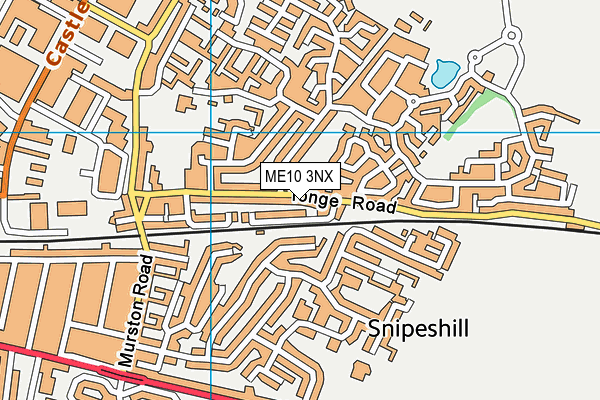 ME10 3NX map - OS VectorMap District (Ordnance Survey) ME10 3NX map - OS VectorMap District (Ordnance Survey)