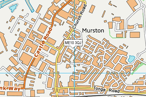 ME10 3QJ map - OS VectorMap District (Ordnance Survey) ME10 3QJ map - OS VectorMap District (Ordnance Survey)