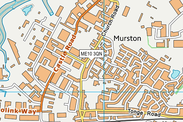 ME10 3QN map - OS VectorMap District (Ordnance Survey) ME10 3QN map - OS VectorMap District (Ordnance Survey)
