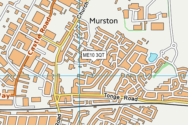 ME10 3QT map - OS VectorMap District (Ordnance Survey) ME10 3QT map - OS VectorMap District (Ordnance Survey)