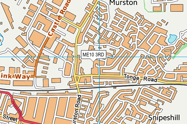 ME10 3RD map - OS VectorMap District (Ordnance Survey) ME10 3RD map - OS VectorMap District (Ordnance Survey)
